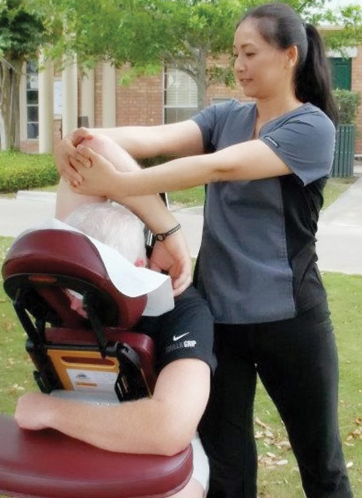 Massage Tonics On Site Chair Massages